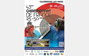 Championnats de France - 25 - 50 m - 2022