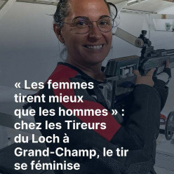 Les femmes tirent mieux que les hommes